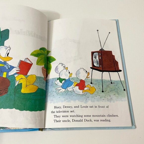 Vintage 1978 Walt Disney Presents Donald Duck Mountain Climber Book - Picture 11 of 16